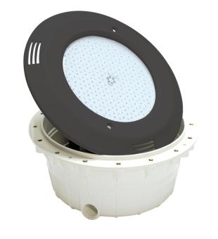 Svtlo VA LED "PB" - 13,5W, bl; pro betonov bazny, tmav ed